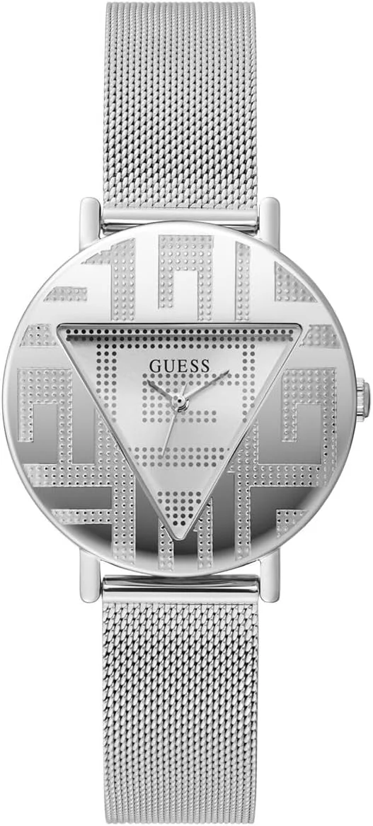 ساعت مچی زنانه آنالوگ گس صفحه نقره ای - GW0527L1 ساعت مچی زنانه آنالوگ گس صفحه نقره ای - GW0527L1