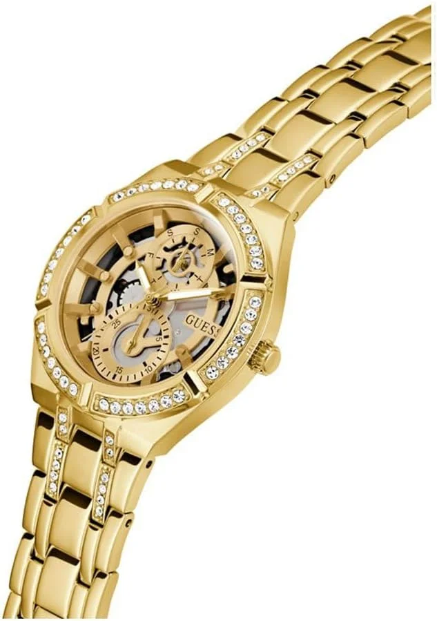 ساعت چندکاره گس با روکش طلایی ساعت چندکاره گس با روکش طلایی