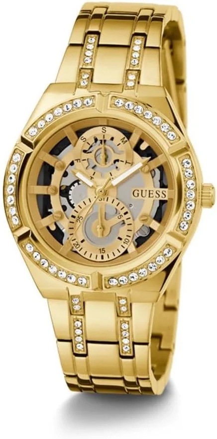 ساعت چندکاره گس با روکش طلایی ساعت چندکاره گس با روکش طلایی