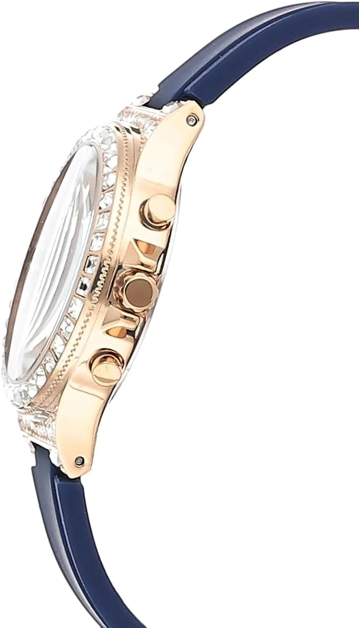 ساعت مچی آنالوگ زنانه GUESS با بند سیلیکونی مشکی (مدل: GW0257L1) ساعت مچی آنالوگ زنانه GUESS با بند سیلیکونی مشکی (مدل: GW0257L1)