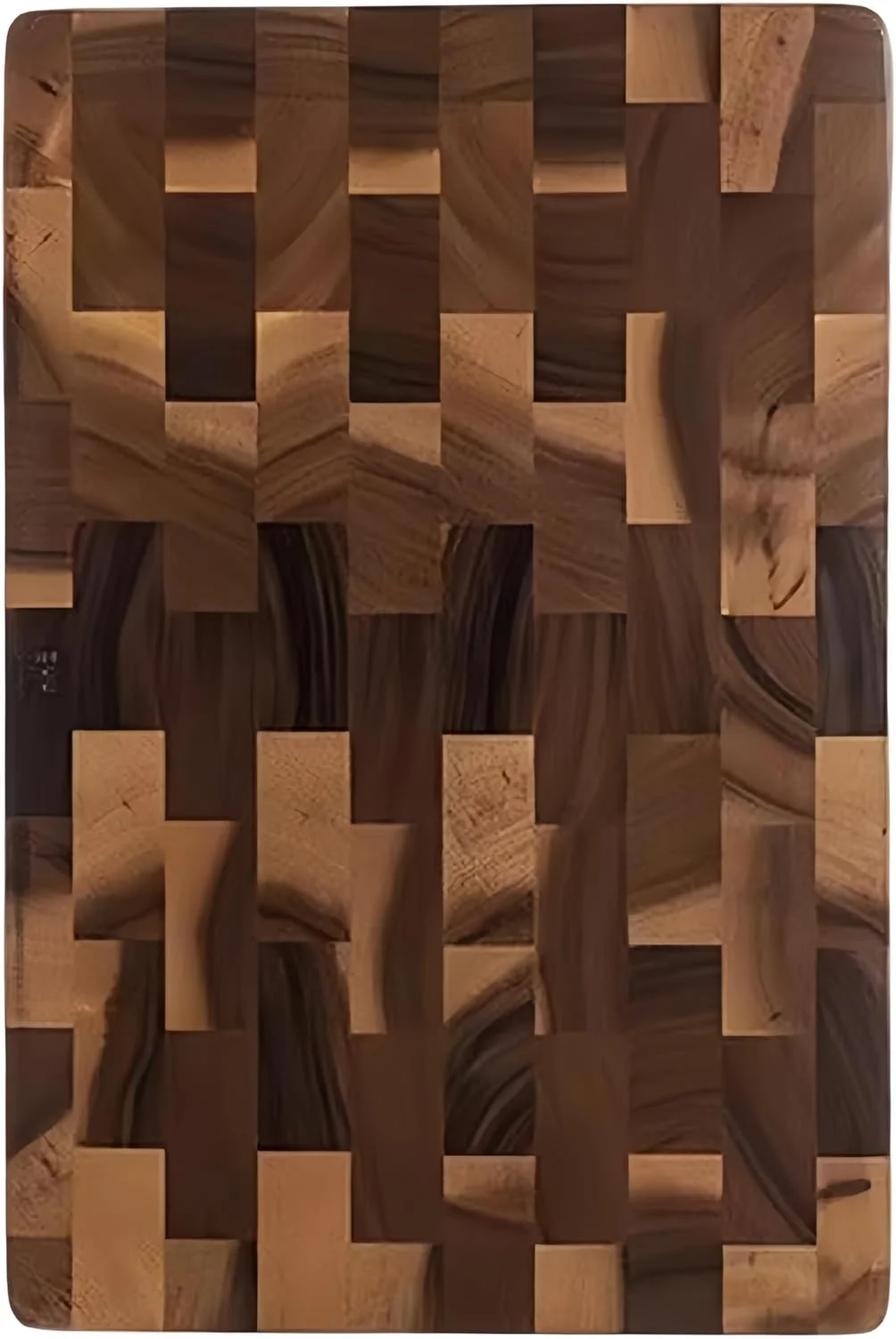 تخته برش چوبی ضخیم اقاقیا، تخته برش چوب، تخته برش آشپزخانه ممتاز برای برش گوشت، سبزیجات، میوه و پنیر (32 سانتی متر)