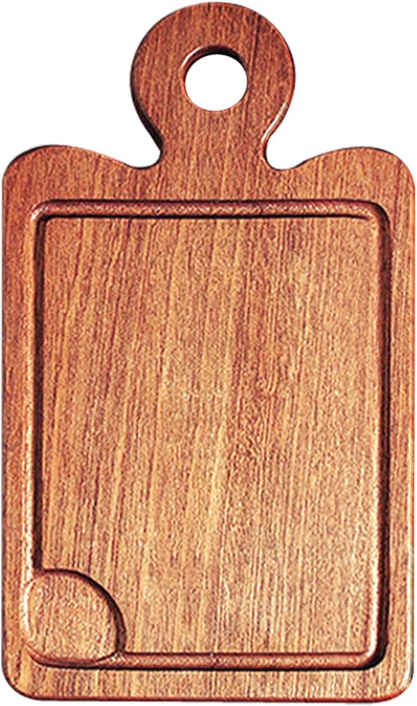 تخته برش چوبی تخته سرو با دسته، تخته سرو چوبی تخته پنیر برای آشپزخانه، تخته سرو پنیر برای گوشت، پنیر، نان، سبزیجات و، B-42cm