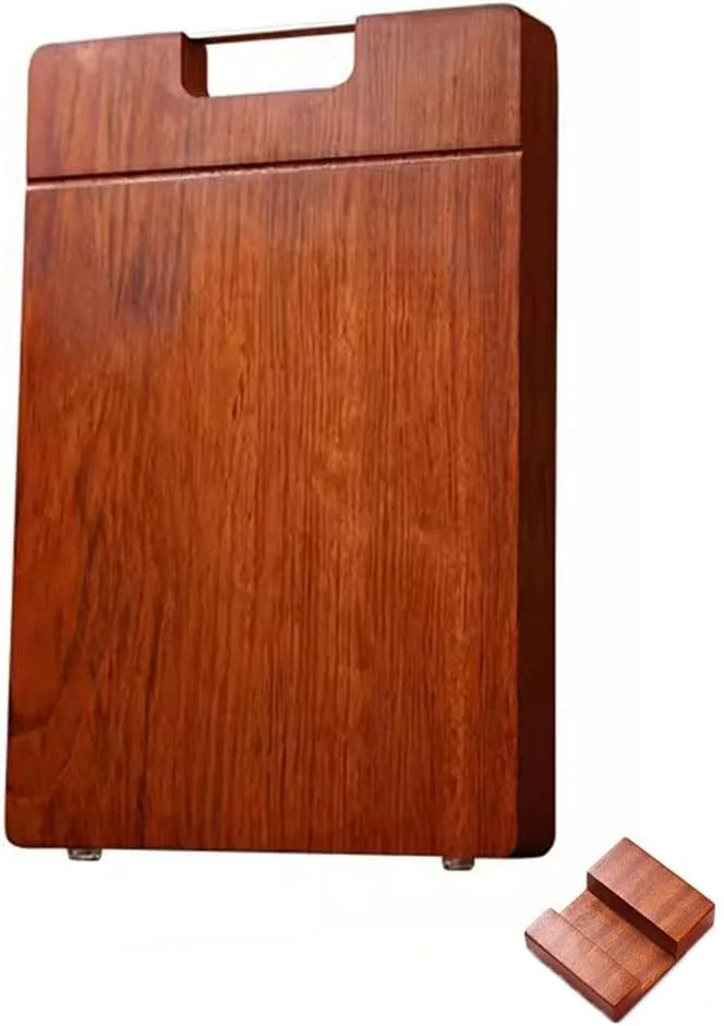 تخته برش چوبی برای آشپزخانه، تخته سرو کوچک، تخته سرو چوبی بزرگ با شیار عمیق آبمیوه، برای پیش غذا، و آماده سازی آشپزخانه (45 سانتی متر)