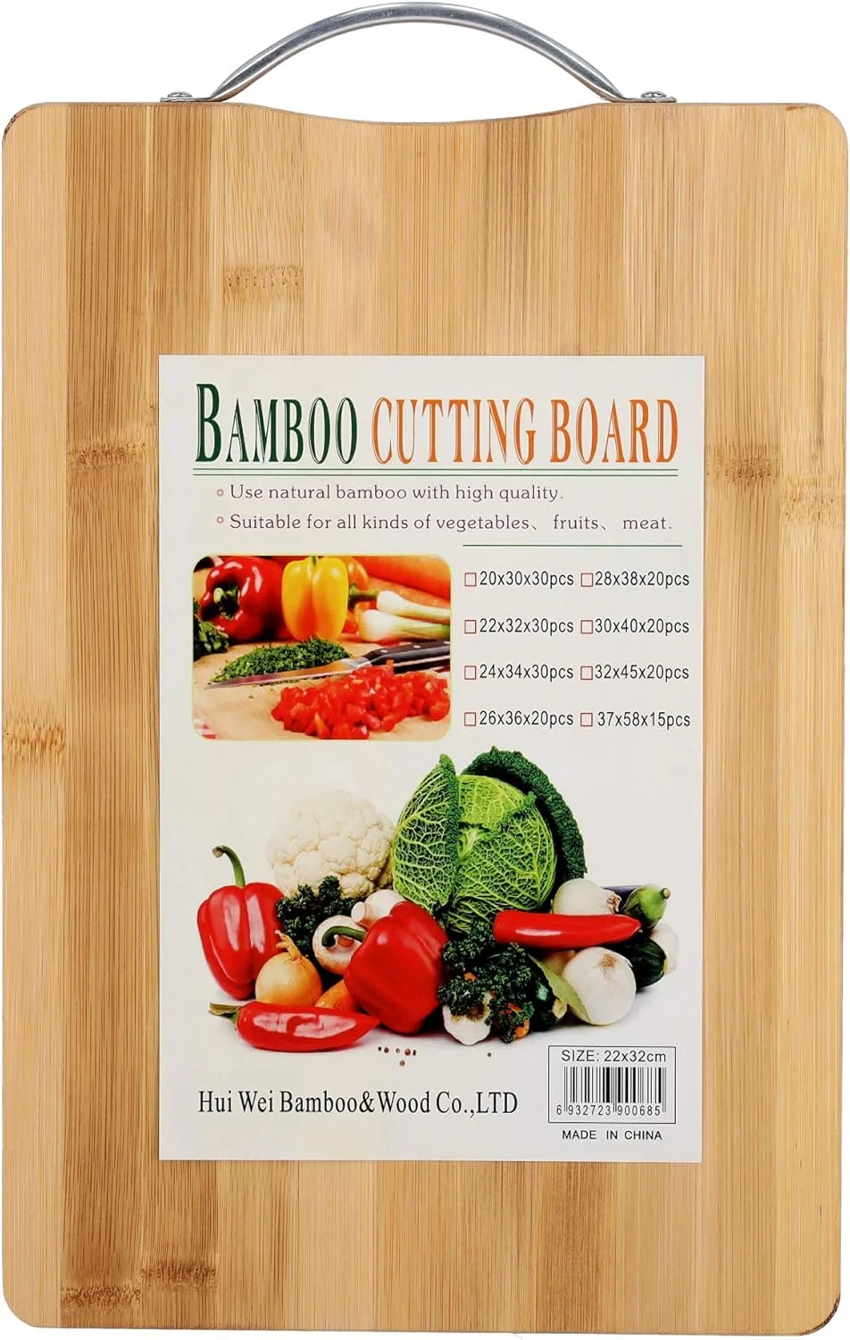 تخته برش چوبی دلکاسا 22 در 32، چند رنگ، Dc1377