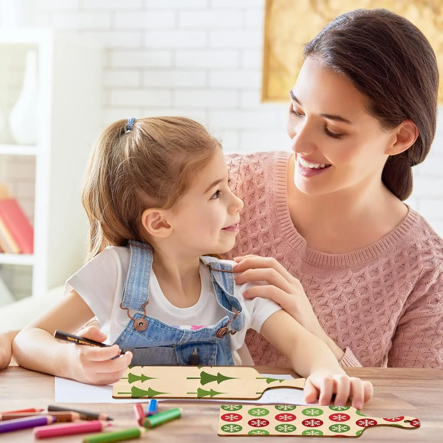 ۳۶ عدد تخته برش چوبی کوچک با دسته، تخته های کوچک صنایع دستی چوبی ناتمام، سینی کوچک برای پخت و پز سبزیجات آشپزخانه (۲۴x۹ سانتی متر)
