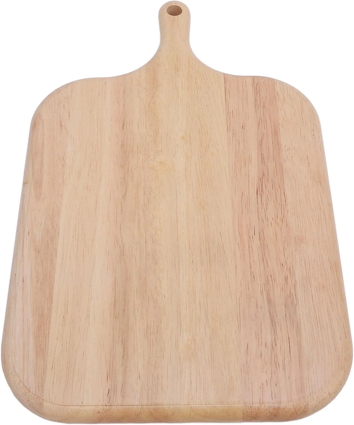 تخته برش، تخته سرو، تخته برش چوبی با دسته برای گوشت، پنیر، نان، سبزیجات، میوه ها، تخته سرو چوبی تزئینی برای آشپزخانه، سبزیجات، میوه ها (کوچک)