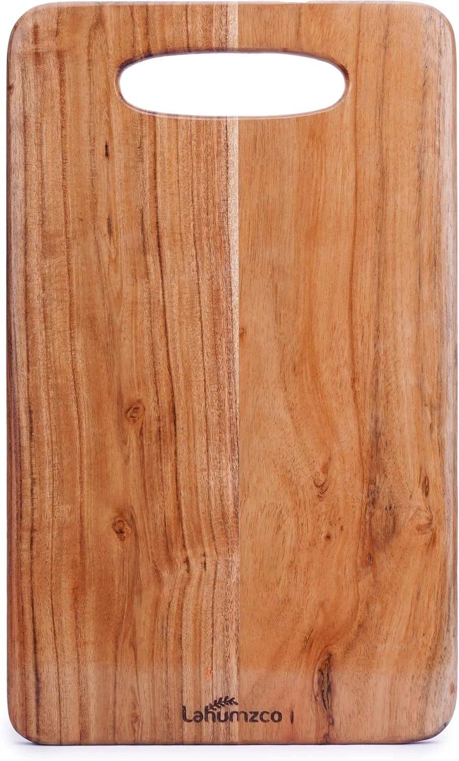 تخته برش چوبی آکاسیا 38x23 سانتی متر - تخته خردکن، پنیر، نان و سینی پذیرایی چند منظوره - سینی سرو چوبی تزئینی برای آشپزخانه و غذاخوری