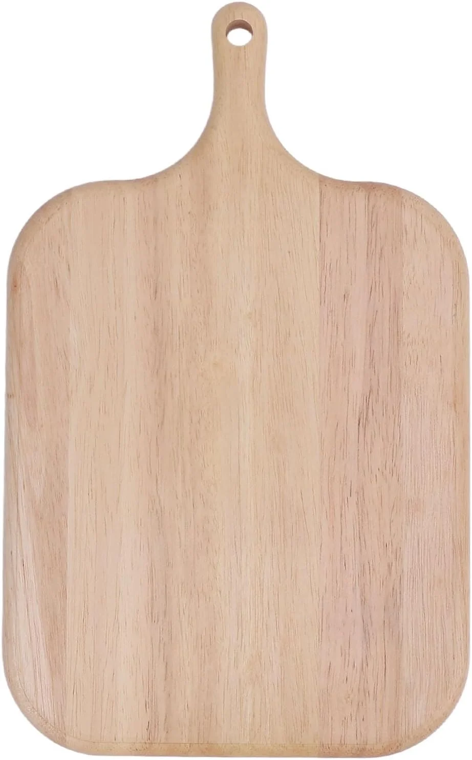 تخته برش چوبی دسته دار مناسب گوشت، پنیر، نان، سبزیجات، میوه ها، تخته سرو چوبی تزئینی آشپزخانه (S)