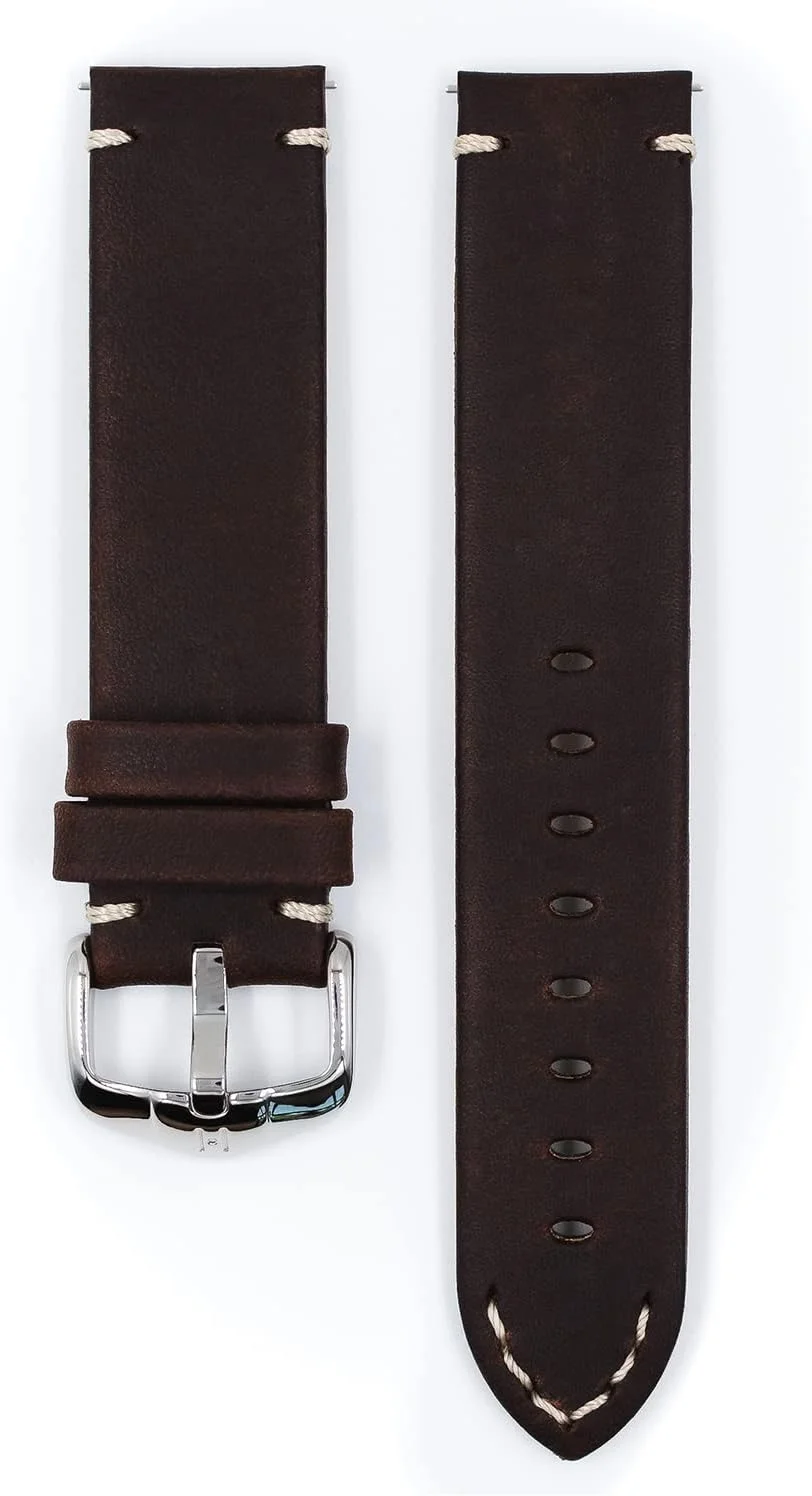 بند ساعت HIRSCH Ranger - چرم گوساله اصل - کلاسیک/شیک - برای خانم ها و آقایان بند ساعت HIRSCH Ranger - چرم گوساله اصل - کلاسیک/شیک - برای خانم ها و آقایان