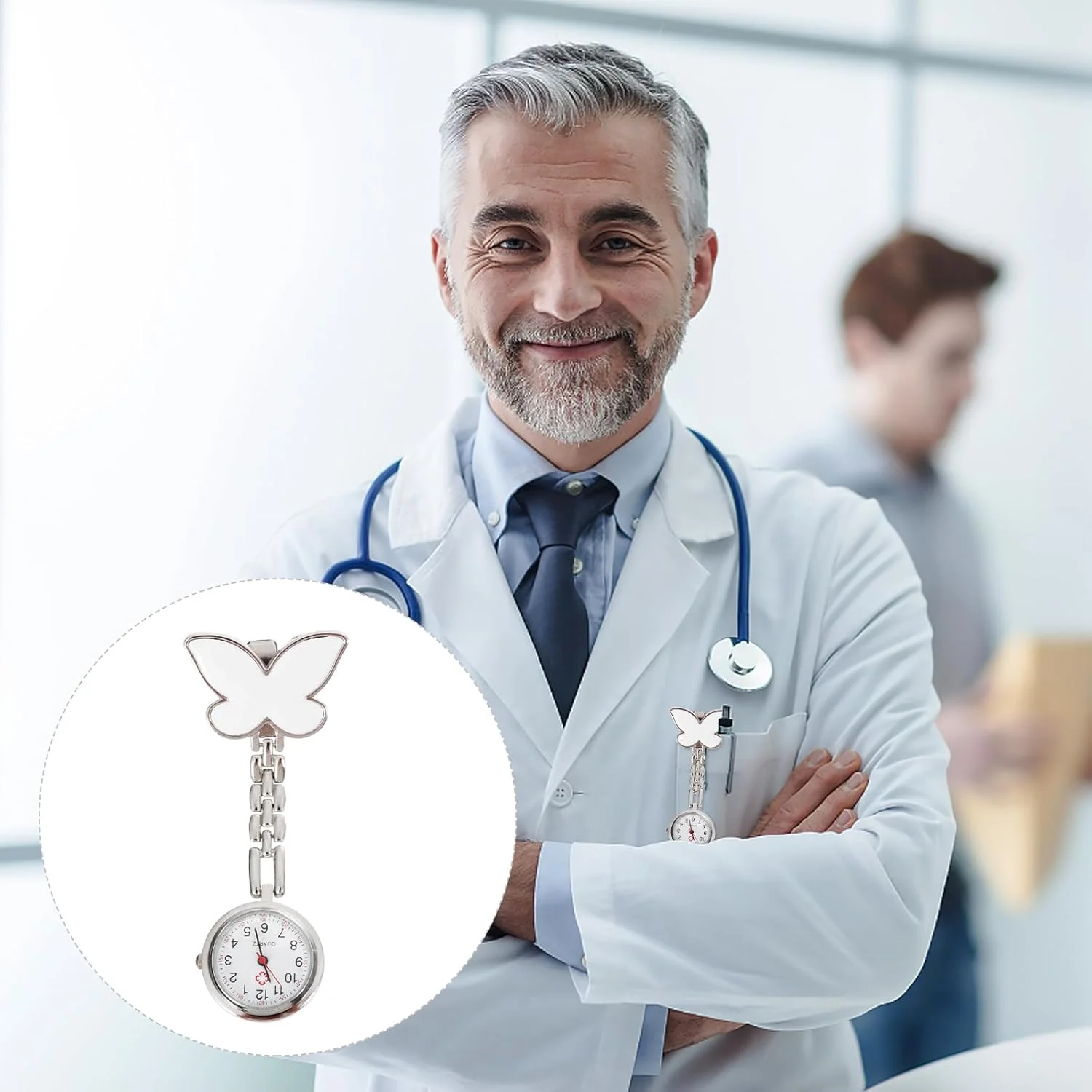 ساعت های جیبی Hemobllo - ساعت گیره دار مخصوص پزشک و پرستار ساعت های جیبی Hemobllo - ساعت گیره دار مخصوص پزشک و پرستار