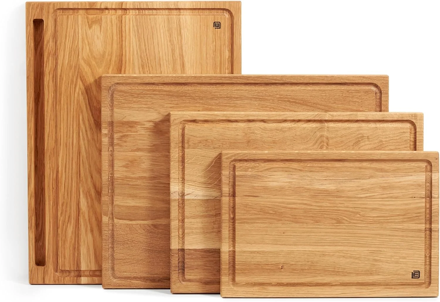 تخته گوشت بزرگ چوبی Edeldings XXL ساخته شده از چوب بلوط با شیار آبمیوه، بزرگ 40 در 30 سانتی متر، تخته آشپزخانه ضد باکتری از اروپا، تخته سرو، تخته صبحانه، تخته چوبی ساخته شده از چوب یکپارچه