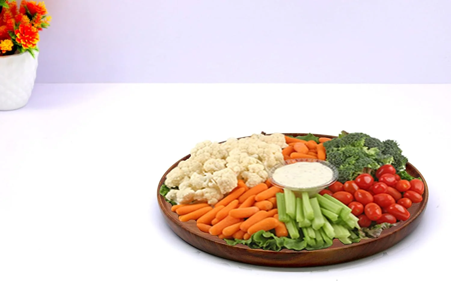 سینی سرو چوبی اِسپلَناد، بشقاب تالی برای غذاخوری، مناسب منزل و آشپزخانه - ظروف سرو | قطر 30 سانتیمتر - قهوه ای سینی سرو چوبی اِسپلَناد، بشقاب تالی برای غذاخوری، مناسب منزل و آشپزخانه - ظروف سرو | قطر 30 سانتیمتر - قهوه ای