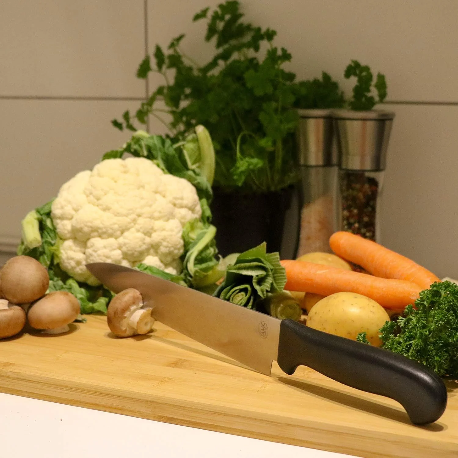 تخته برش بامبو ضخیم EYEPOWER با ابعاد 50x35 سانتی متر - تخته بامبو بزرگ برای چرخاندن - تخته چوبی زیبا تخته آشپزخانه تخته چوبی تخته برش تخته چوبی بزرگ تخته گوشت آشپزخانه چوبی