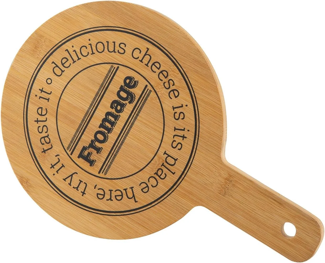 تخته سرو بامبو فلورینا 30x20 سانتی متر | تخته چوبی برای سرو غذا | تخته برش گرد، بشقاب سرو، تخته پنیر، تخته صبحانه ساخته شده از چوب بامبو با دسته تخته سرو بامبو فلورینا 30x20 سانتی متر | تخته چوبی برای سرو غذا | تخته برش گرد، بشقاب سرو، تخته پنیر، تخته صبحانه ساخته شده از چوب بامبو با دسته