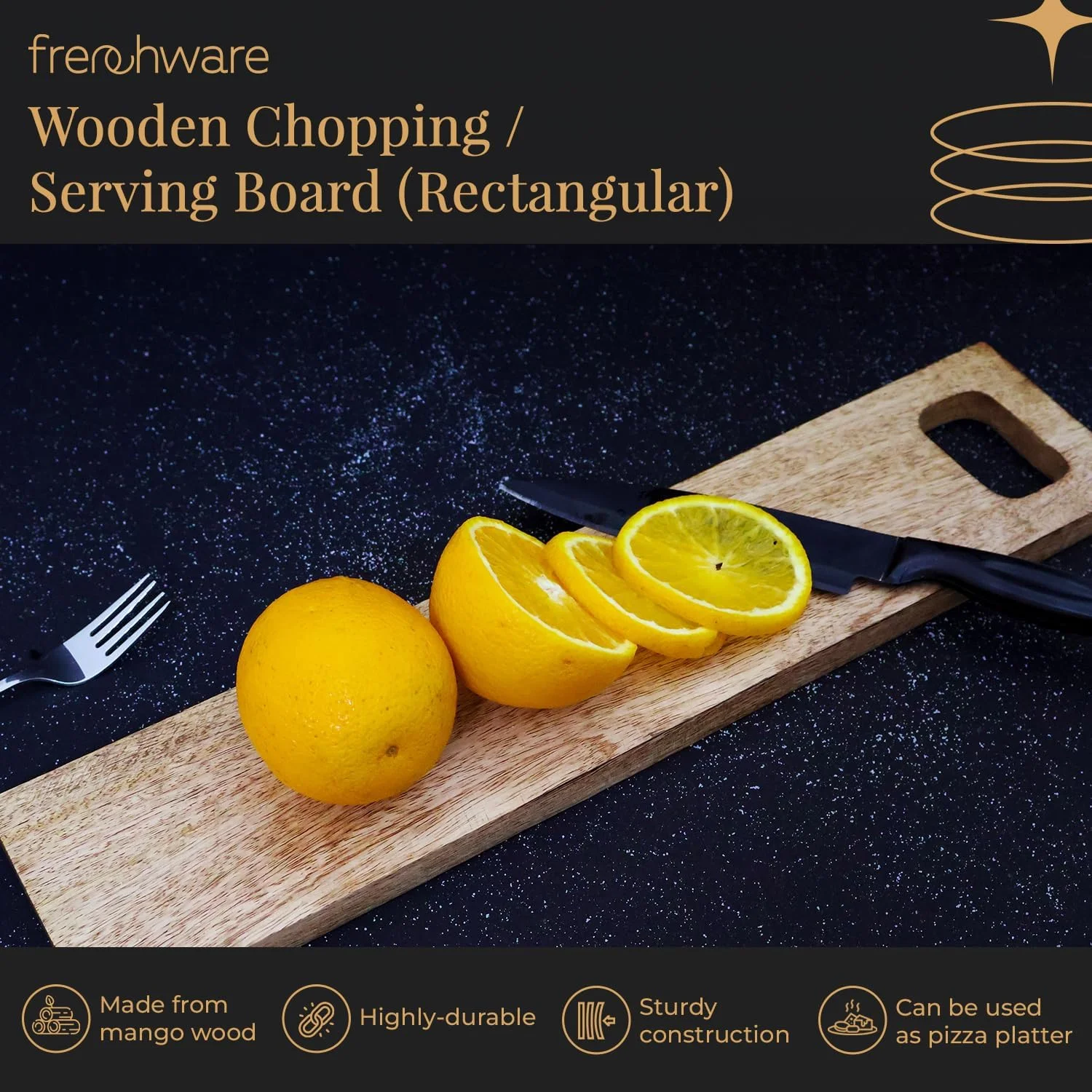 تخته خردکن چوبی فرنچ ور، تخته برش سبزیجات برای آشپزخانه، چوب انبه، تخته برش مستطیلی، تخته سرو چوبی و سینی پیتزا تخته خردکن چوبی فرنچ ور، تخته برش سبزیجات برای آشپزخانه، چوب انبه، تخته برش مستطیلی، تخته سرو چوبی و سینی پیتزا