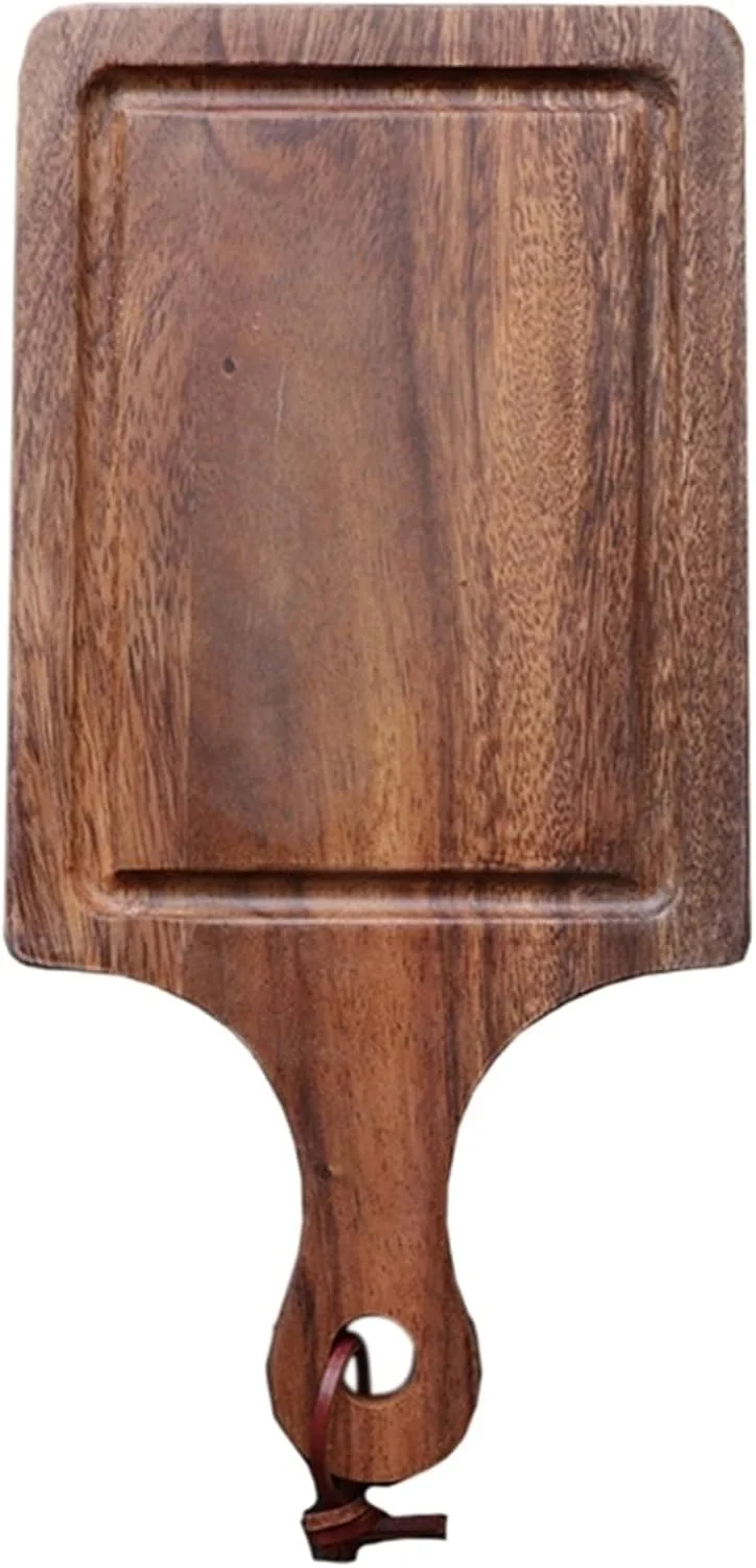 سینی سرو تخته سرو چوبی با دسته تخته برش آویز چند منظوره سینی نگهداری گوشت پیتزا پنیر برای آشپزخانه (رنگ: 14.5x30 سانتی متر) سینی سرو تخته سرو چوبی با دسته تخته برش آویز چند منظوره سینی نگهداری گوشت پیتزا پنیر برای آشپزخانه (رنگ: 14.5x30 سانتی متر)