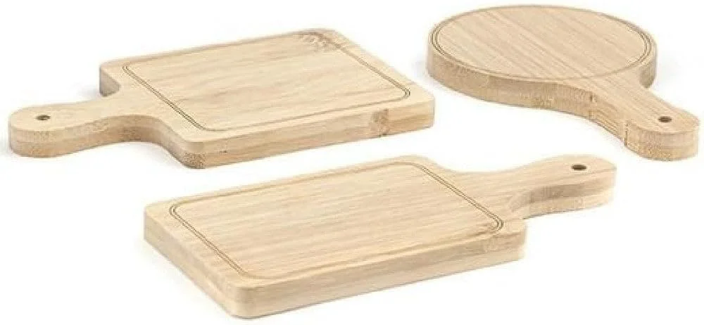 ست ۶ تایی سینی پیش‌غذای بامبو کوچک، تخته برش چوبی برای سبزیجات، ارائه زیبای غذا، مناسب برای سرو، نظم‌دهنده آشپزخانه، سینی تزئینی برای مهمانی‌ها و مناسبت‌های ویژه