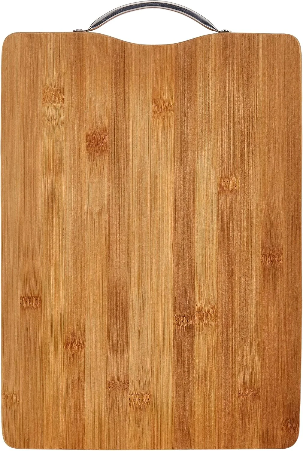 تخته برش بامبو بزرگ ممتاز SAQOWARE، تخته خردکن چوبی آشپزخانه با شیارهای آبمیوه. بامبو طبیعی (36x26 سانتی متر)