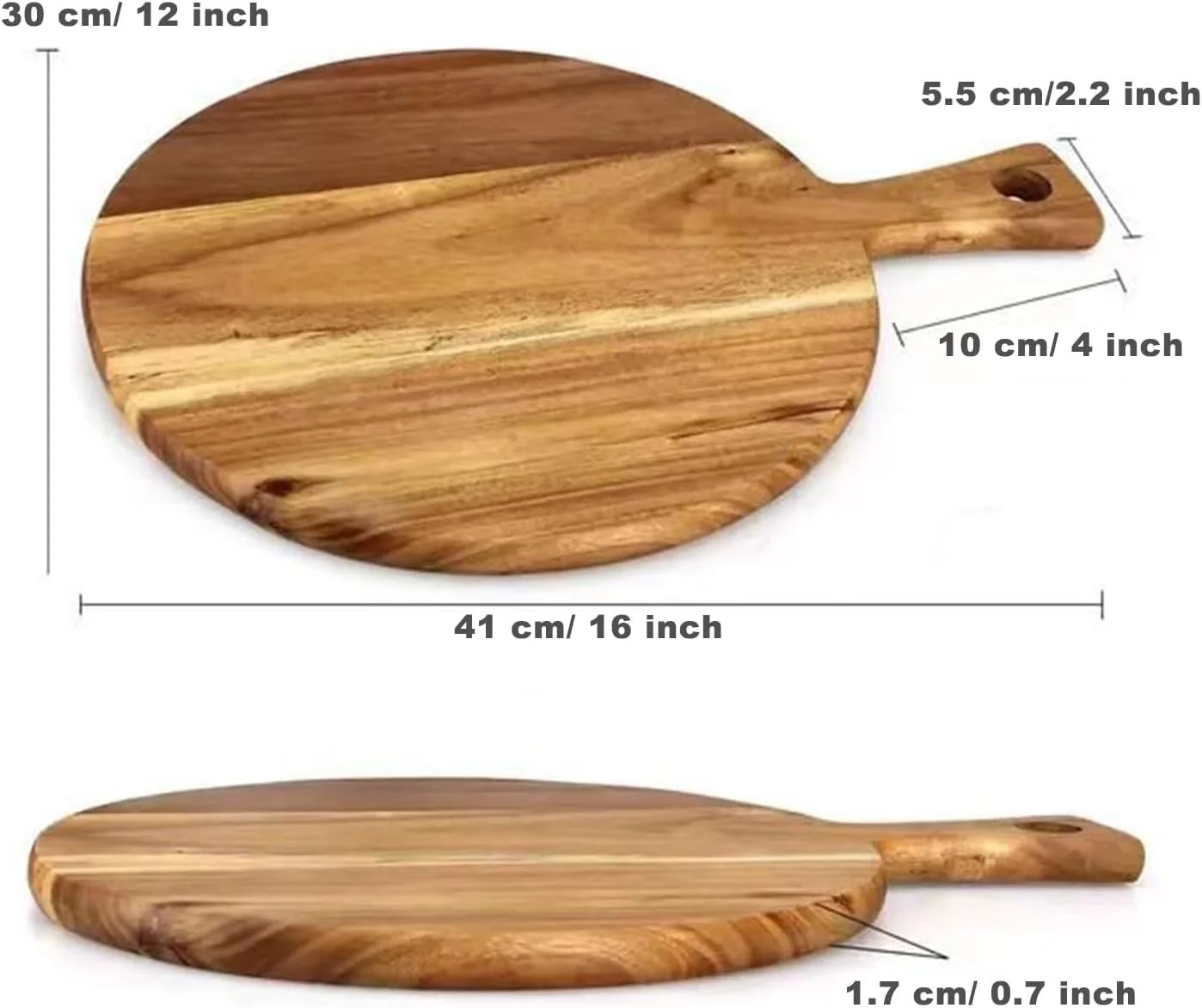 تخته سرو چوبی گرد، تخته چوبی بزرگ، سینی سرو چوبی، سینی چوبی طبیعی، تخته پنیر، تخته سوسیس برای صبحانه، چای، پیش غذا تخته سرو چوبی گرد، تخته چوبی بزرگ، سینی سرو چوبی، سینی چوبی طبیعی، تخته پنیر، تخته سوسیس برای صبحانه، چای، پیش غذا