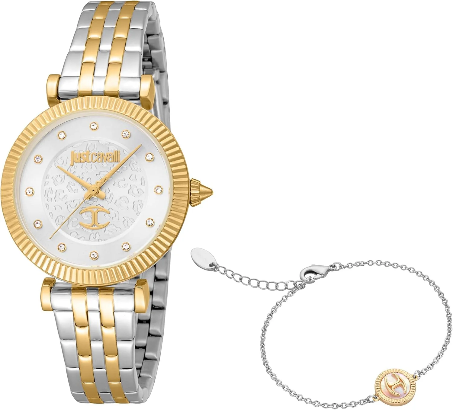 ساعت مچی عقربه ای زنانه جاست کاوالی با بند استیل مدل JC1L266M0055 ساعت مچی عقربه ای زنانه جاست کاوالی با بند استیل مدل JC1L266M0055