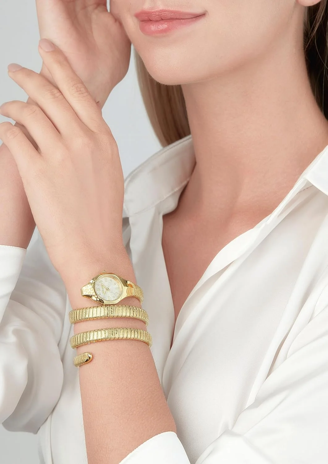 ساعت مچی زنانه جاست کاوالی مدل JC1L222M0075، سبز بطری، پر زرق و برق، سبز بطری، JC1L222M0075 ساعت مچی زنانه جاست کاوالی مدل JC1L222M0075، سبز بطری، پر زرق و برق، سبز بطری، JC1L222M0075