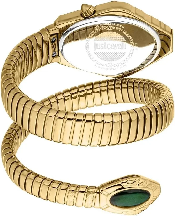 ساعت مچی عقربه ای زنانه جاست کاوالی با بند استیل مدل JC1L357M0035