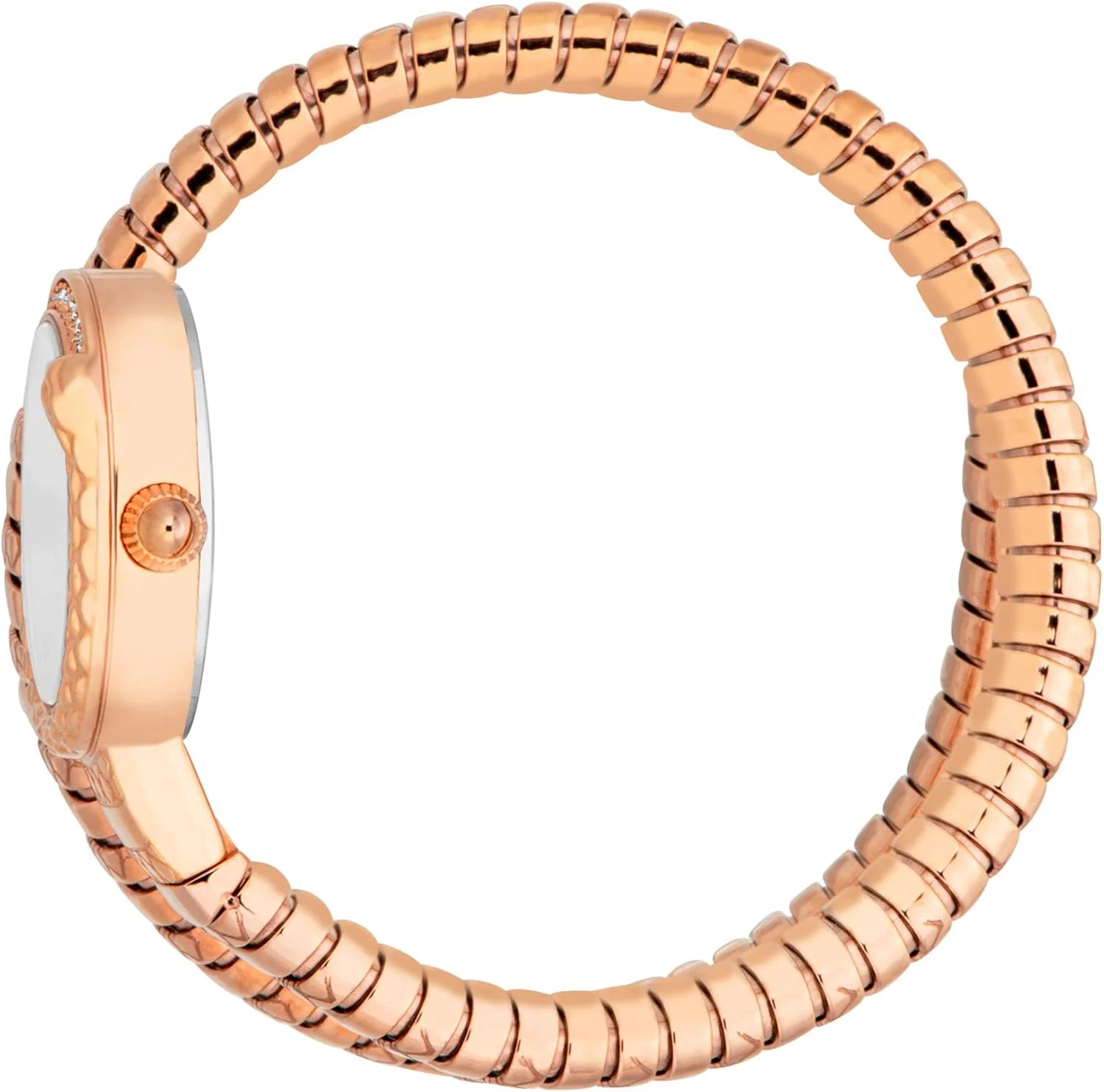 ساعت مچی زنانه جاست کاوالی مدل Signature Snake با بدنه استیل ضد زنگ و رنگ رزگلد - JC1L301M0045 ساعت مچی زنانه جاست کاوالی مدل Signature Snake با بدنه استیل ضد زنگ و رنگ رزگلد - JC1L301M0045