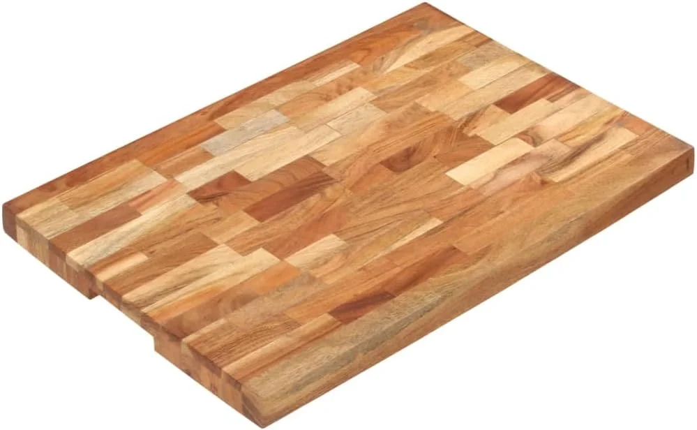تخته گوشت چوبی آکاسیا جامد ویداایکسال، مناسب برای آشپزخانه، تخته سرو غذا، ابزار برش چوبی ایمن، محافظ سطح کار تخته گوشت چوبی آکاسیا جامد ویداایکسال، مناسب برای آشپزخانه، تخته سرو غذا، ابزار برش چوبی ایمن، محافظ سطح کار