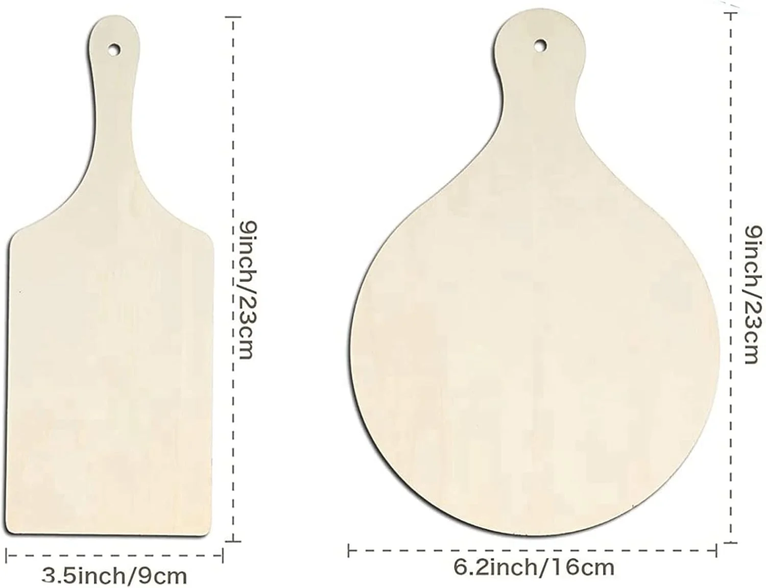 تخته برش چوبی، تخته سرو غذا، سینی سرو برای پخت و پز، تخته حکاکی چوبی روستیک (مربع)