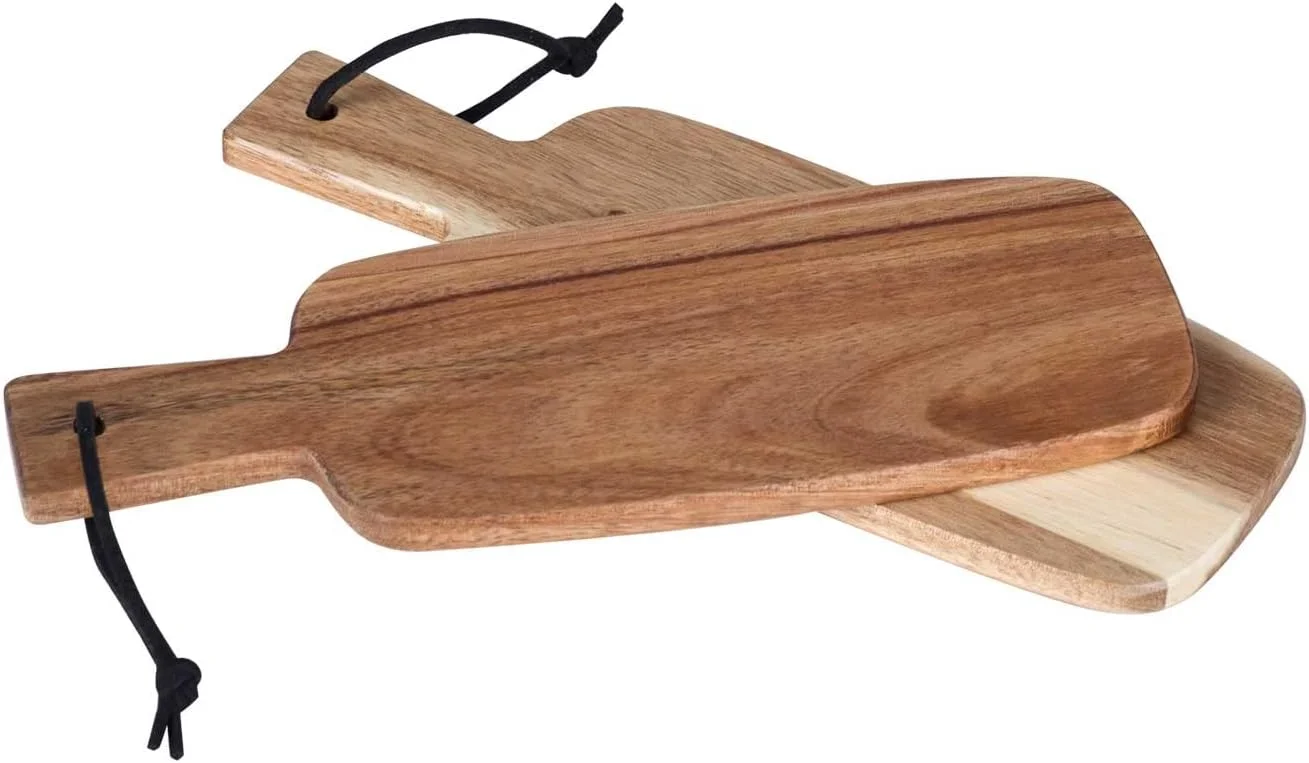 تخته سرو چوبی مینی شیک وستکرفت با دسته و آویز، 21x7.5x1 سانتیمتر، برای تاپاس، اسنک، سبزیجات و میوه | تخته خردکن، تخته چوبی، تخته سرو، کوچک (ست 2 عددی) تخته سرو چوبی مینی شیک وستکرفت با دسته و آویز، 21x7.5x1 سانتیمتر، برای تاپاس، اسنک، سبزیجات و میوه | تخته خردکن، تخته چوبی، تخته سرو، کوچک (ست 2 عددی)