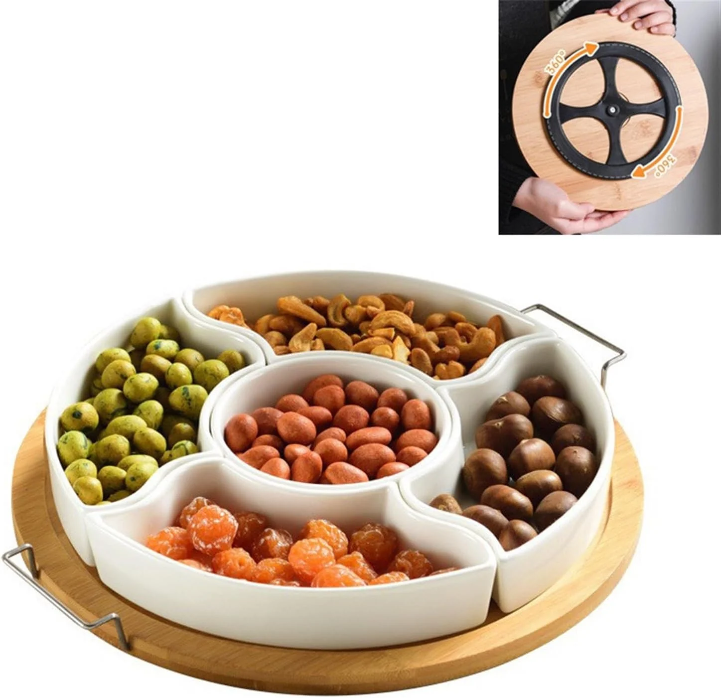 ظروف سرو سس سفید رنگ - سینی و دیس 28.5 سانتی متری، سینی های پیش غذا و تقسیم شده، سینی های سرو مهمانی، سینی مزه، میز تاکو تنبل ظروف سرو سس سفید رنگ - سینی و دیس 28.5 سانتی متری، سینی های پیش غذا و تقسیم شده، سینی های سرو مهمانی، سینی مزه، میز تاکو تنبل