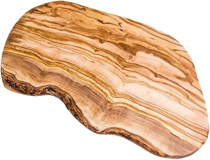 تخته برش بیضی چوبی - سبک روستیک - دست ساز از چوب زیتون - ایمن برای مواد غذایی - طبیعی (40 سانتی متر) تخته برش بیضی چوبی - سبک روستیک - دست ساز از چوب زیتون - ایمن برای مواد غذایی - طبیعی (40 سانتی متر)