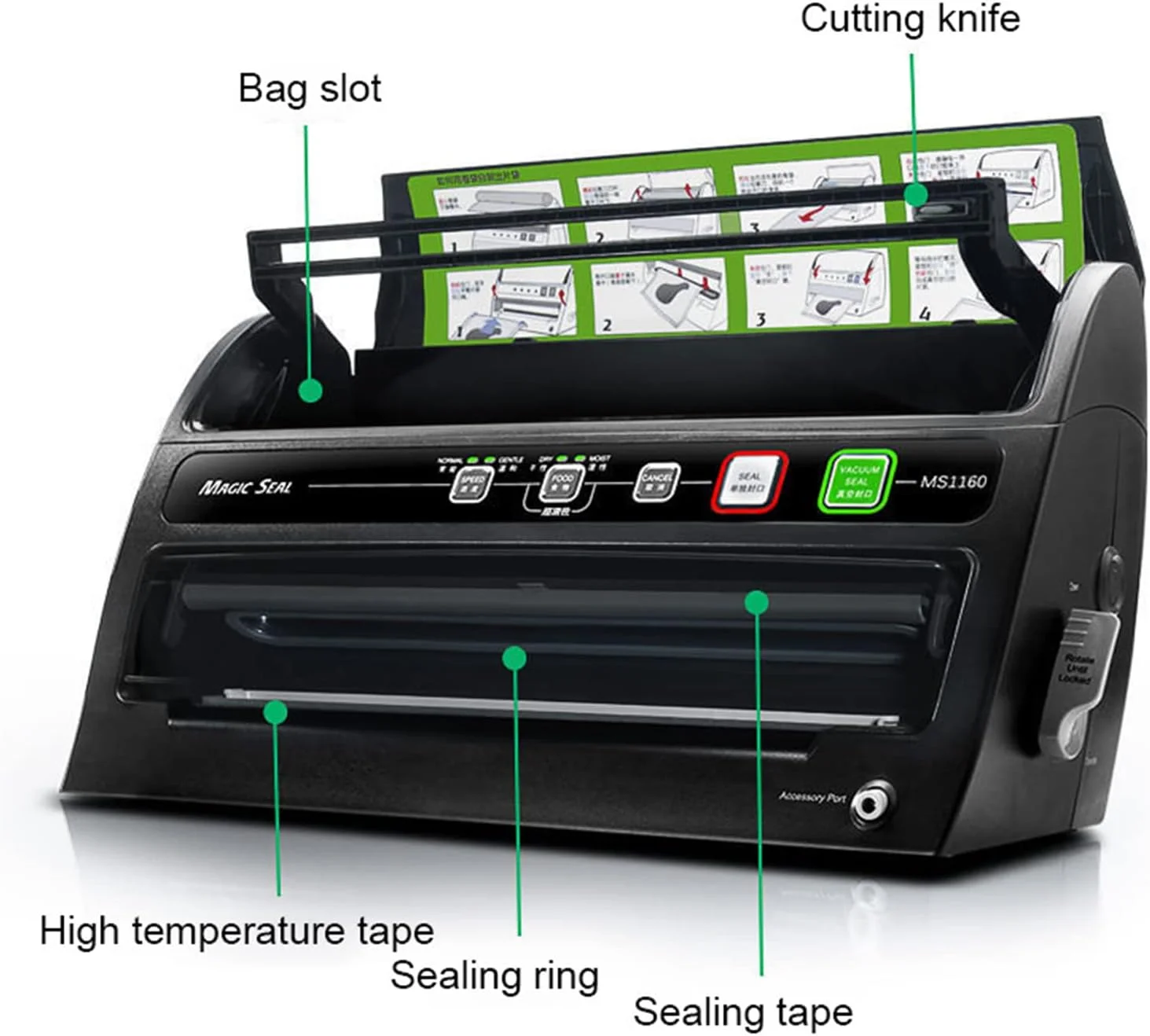 دستگاه وکیوم بسته بندی CBWCCY برای نگهداری و حفظ مواد غذایی خشک، وکیوم و مهر و موم برای بسته بندی مواد غذایی، دستگاه بسته بندی خانگی سیستم مهر و موم هوا دستگاه وکیوم بسته بندی CBWCCY برای نگهداری و حفظ مواد غذایی خشک، وکیوم و مهر و موم برای بسته بندی مواد غذایی، دستگاه بسته بندی خانگی سیستم مهر و موم هوا