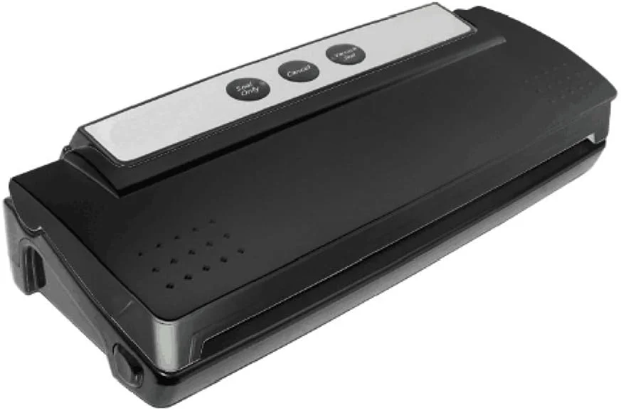 دستگاه بسته بندی و پلمپ وکیوم مواد غذایی صنعتی CQRMT جدید 110 وات 20 کیسه در دقیقه - مشکی