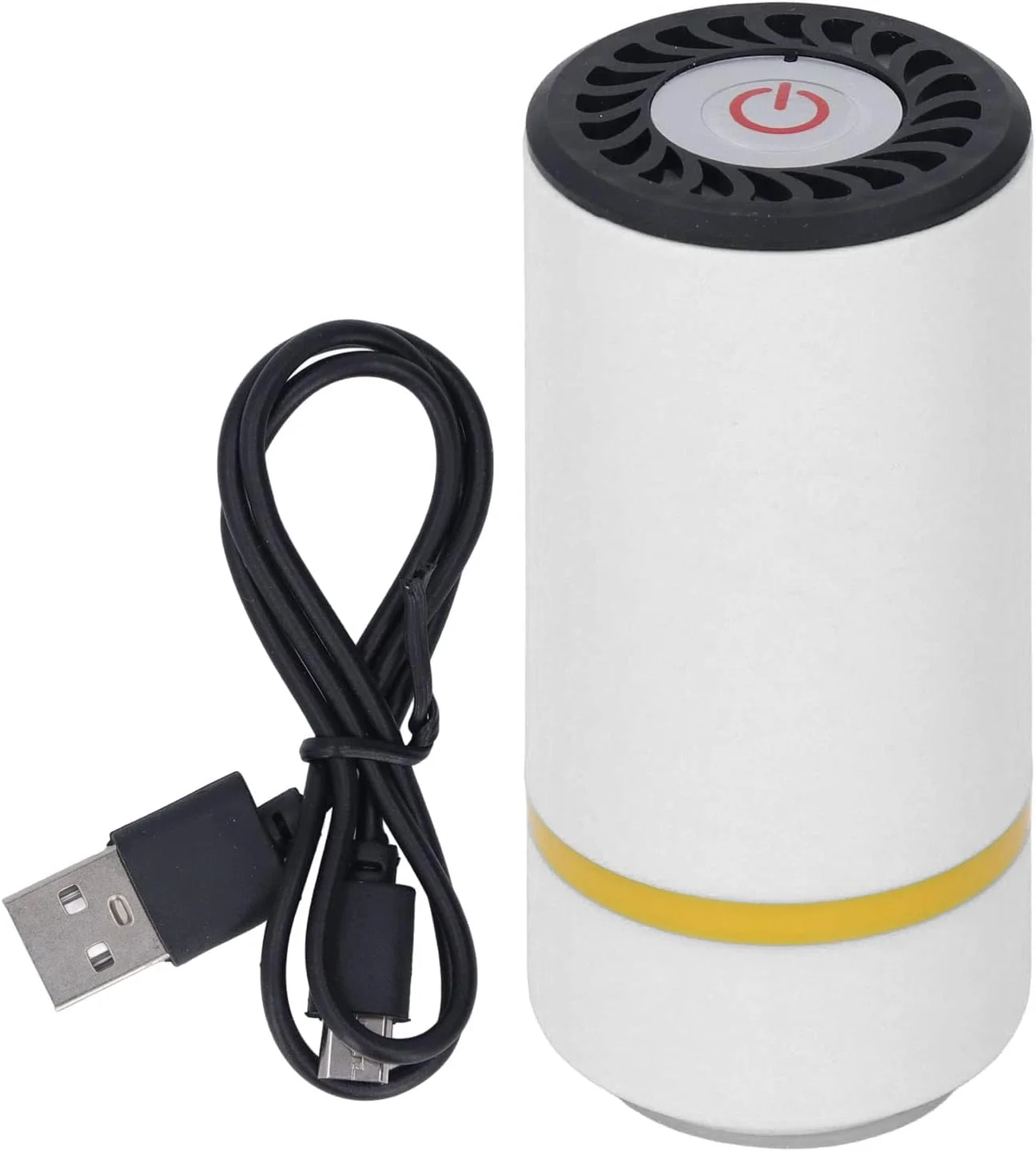 دستگاه وکیوم دستی CYTGOUPER با باتری، پمپ وکیوم اتوماتیک مواد غذایی برای نگهداری و حفظ میوه و غذا (سفید)