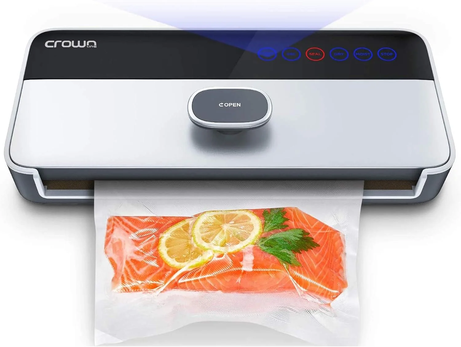 دستگاه وکیوم سیلر Crownline مدل VS-246، خاکستری