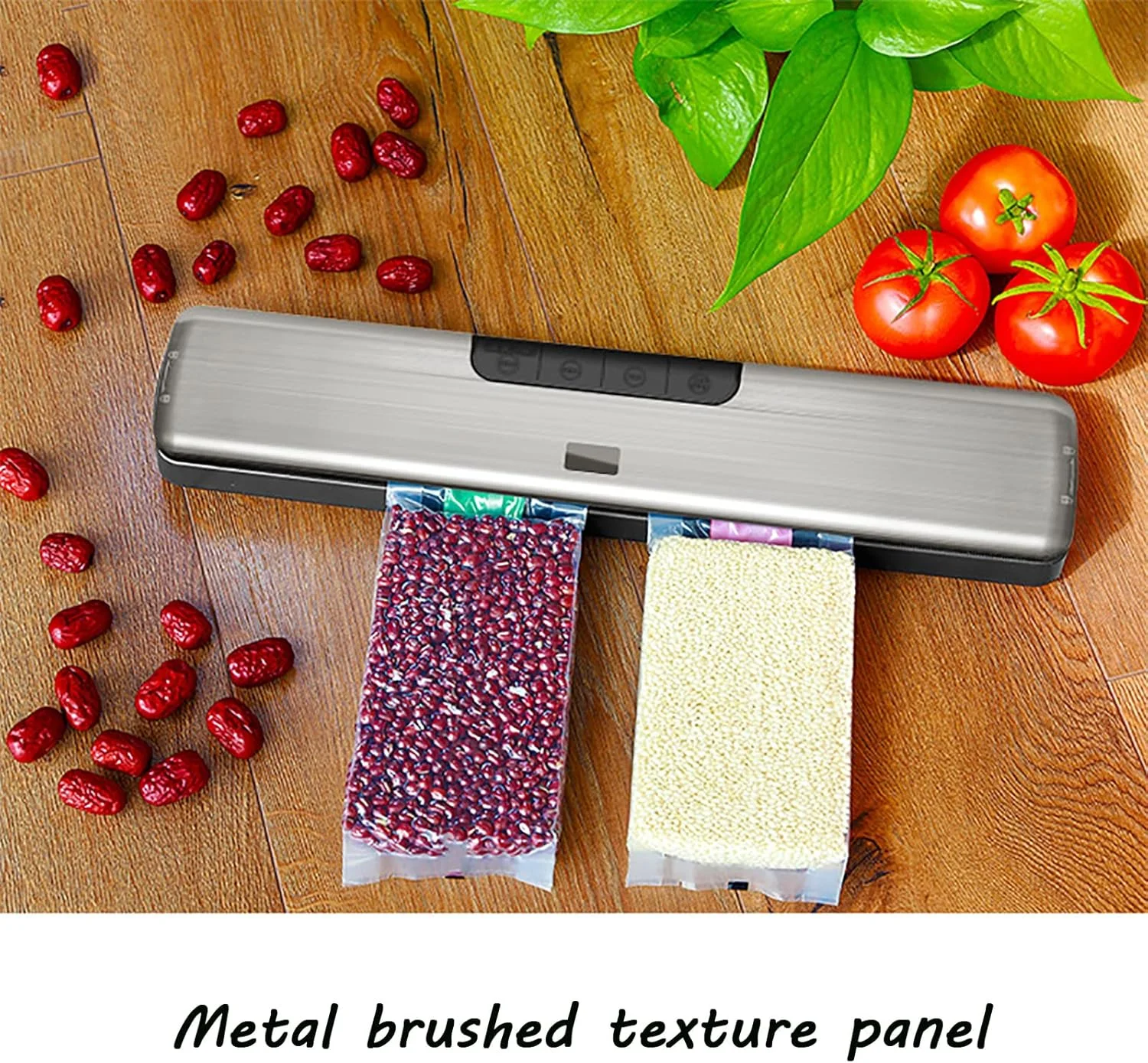 دستگاه وکیوم سیلر، دستگاه بسته بندی خودکار مواد غذایی، با حالت غذای خشک و مرطوب و 5 دمای قابل تنظیم، برای نگهداری مواد غذایی و پخت سو وید