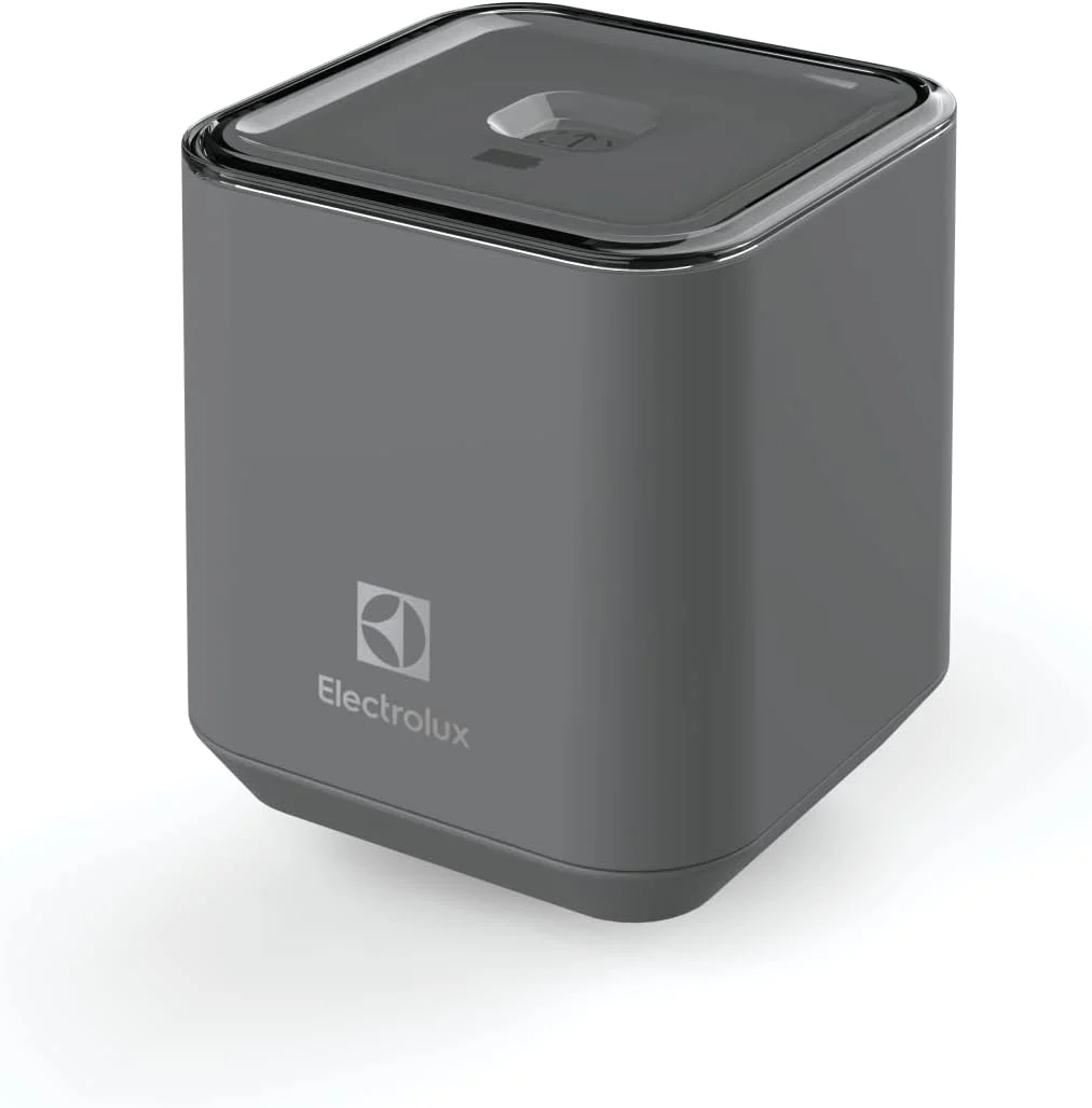 پمپ وکیوم دستی الکترولوکس مدل 23EVRB01AL 23EVSL01AY به همراه کیسه های درزگیر قابل استفاده مجدد، کوچک، خاکستری