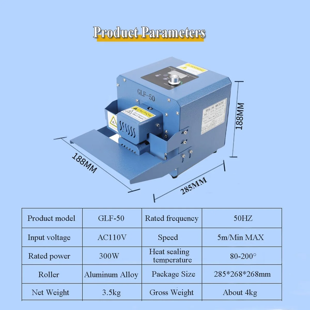 دستگاه پرس حرارتی EODSAD، دستگاه پرس حرارتی اتوماتیک کیسه پلاستیکی مواد غذایی، کنترل دمای غلتکی مداوم، دستگاه پرس کیسه پلاستیکی تجاری برای کلوچه، مغازه های کوچک، آشپزخانه خانگی