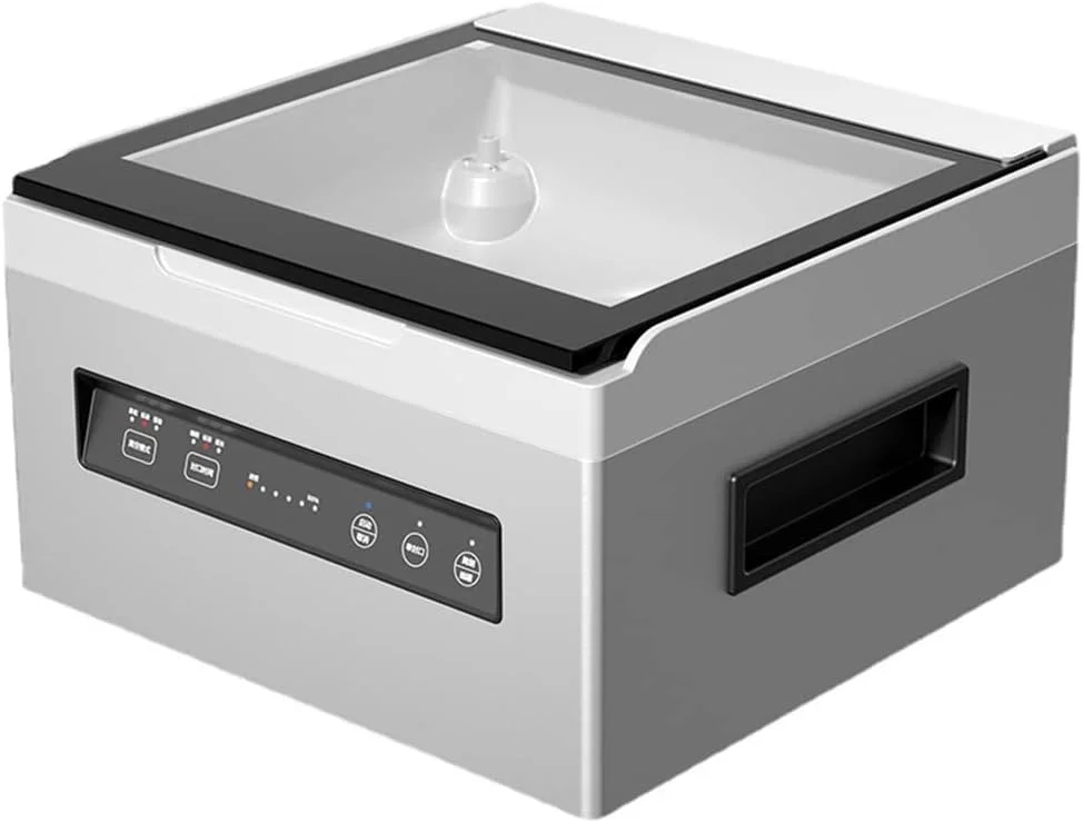 دستگاه بسته بندی وکیوم محفظه ای، دستگاه بسته بندی وکیوم دیجیتال، دستگاه بسته بندی وکیوم تجاری 320 وات، سیستم نگهداری بسته بندی مواد غذایی، برای استفاده خانگی و تجاری