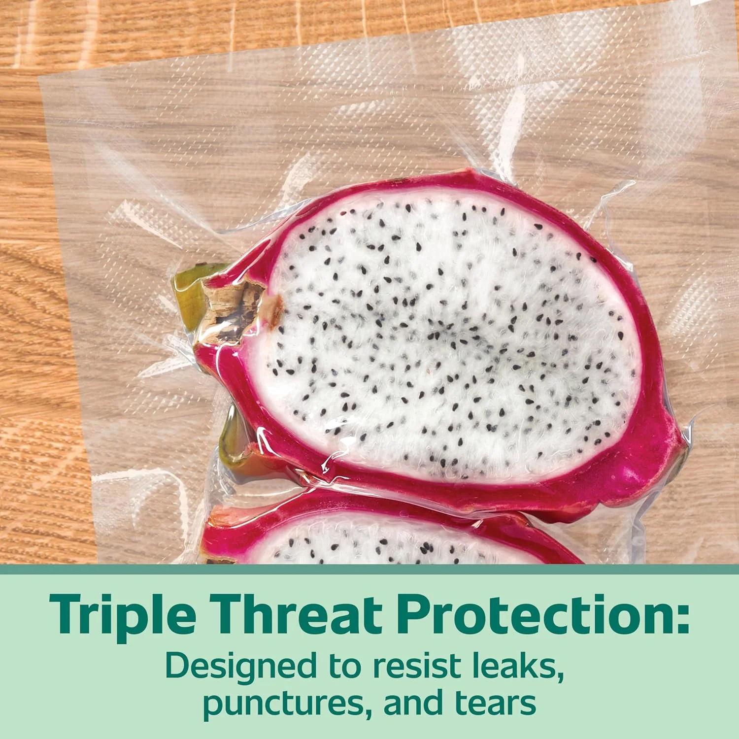 کیسه های وکیوم FoodSaver با ضخامت بالا، سایز کوارت، بسته 44 عددی