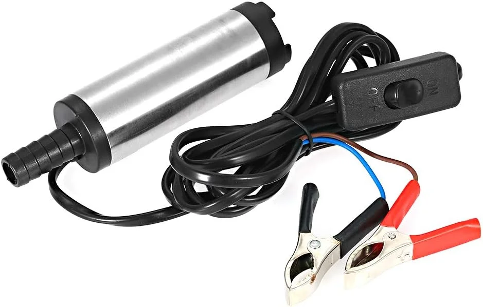 پمپ شناور DC 12V/24V گیچیر برای پمپاژ روغن دیزل و آب 38 میلی متری، پمپ انتقال سوخت دیزل و روغن