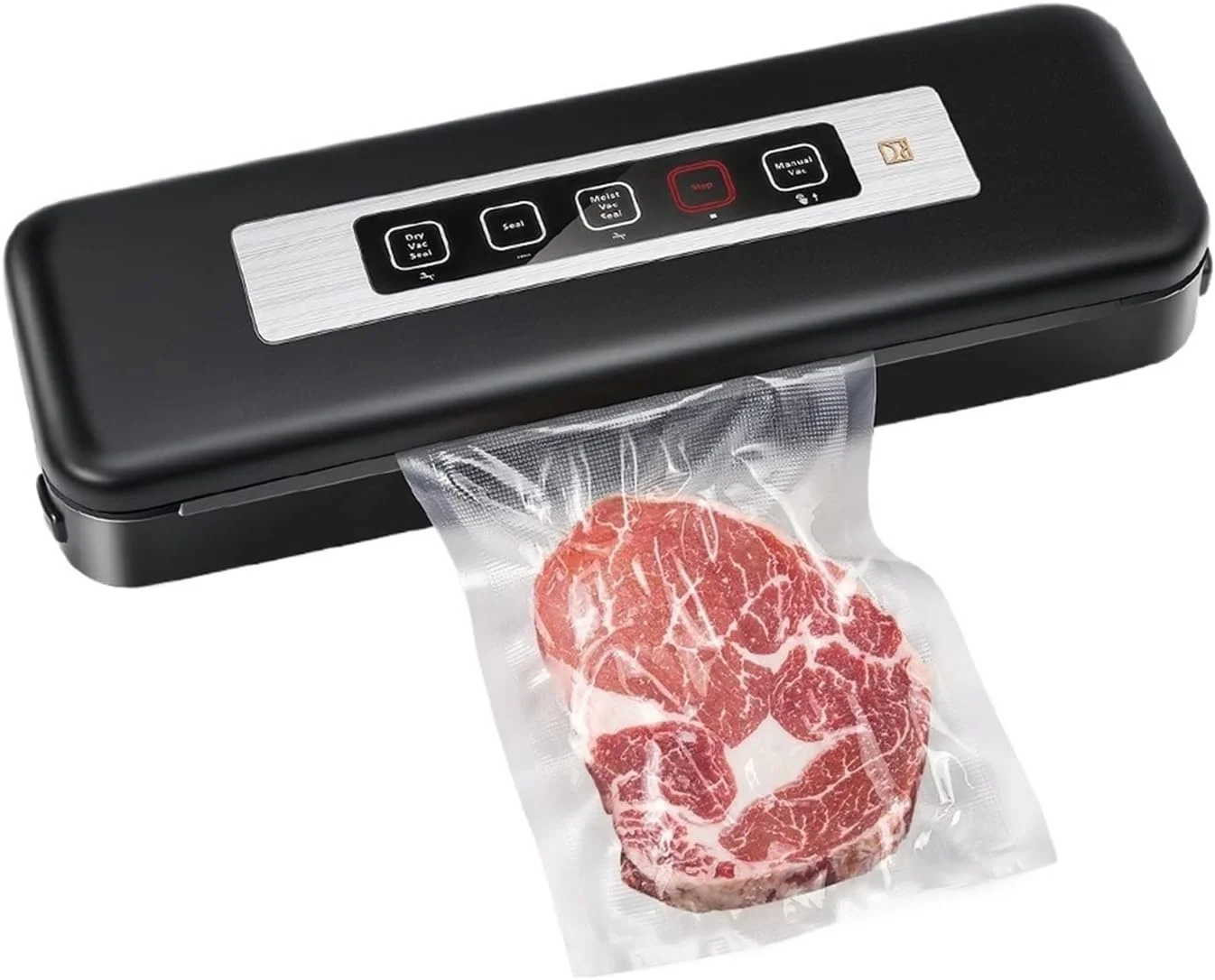 دستگاه وکیوم بسته بندی مواد غذایی GHQERTY، مناسب برای نگهداری مواد غذایی در آشپزخانه، دستگاه بسته بندی وکیوم با کاربری آسان و قابلیت نگهداری آسان (مدل a) دستگاه وکیوم بسته بندی مواد غذایی GHQERTY، مناسب برای نگهداری مواد غذایی در آشپزخانه، دستگاه بسته بندی وکیوم با کاربری آسان و قابلیت نگهداری آسان (مدل a)