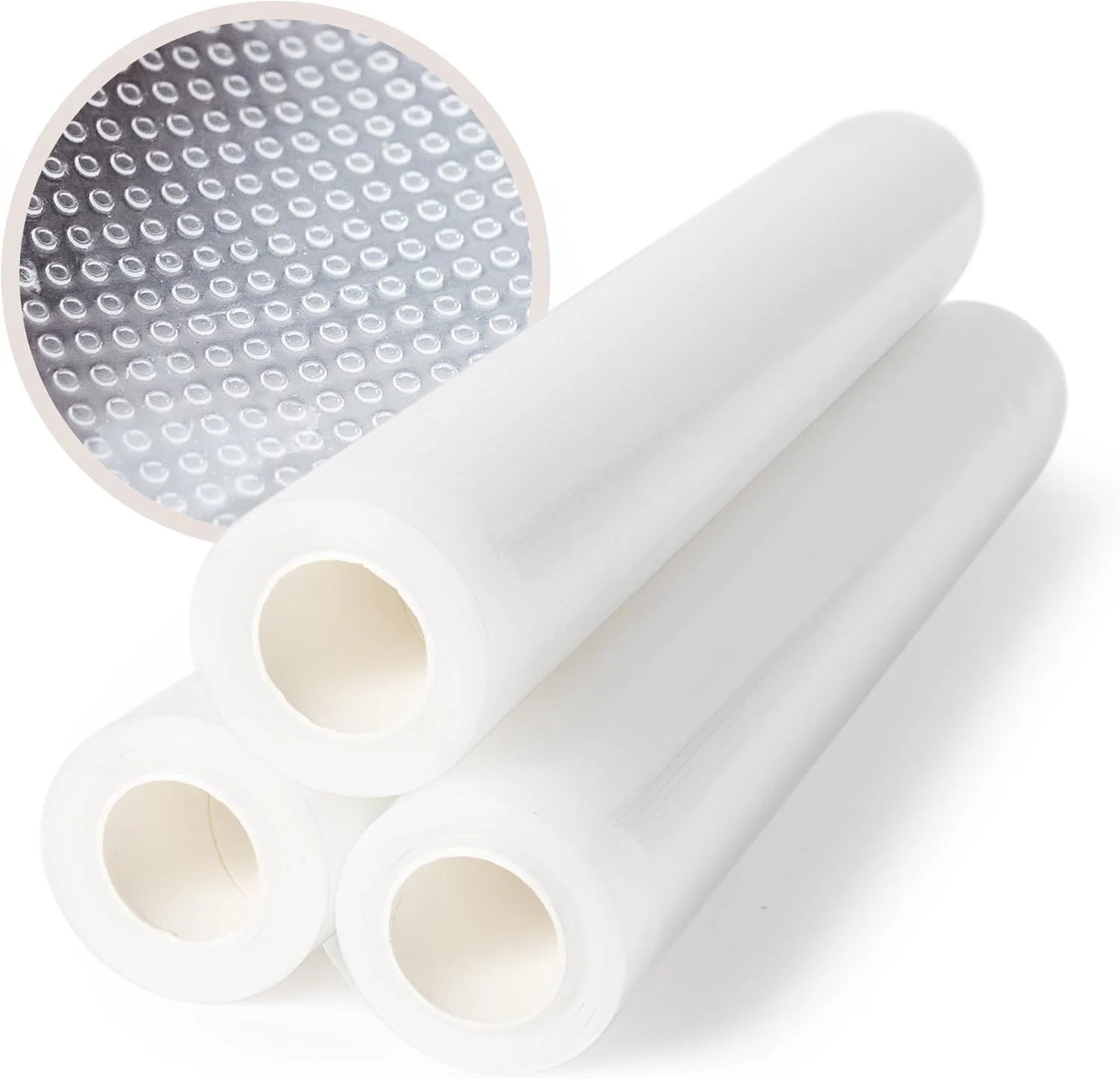 رول کیسه های وکیوم سیلر گرِیتر گودز - بسته 3 عددی، طول هر رول 300 سانتی متر، ساخته شده از مواد درجه غذایی و بدون BPA، طراحی شده در سنت لوئیس