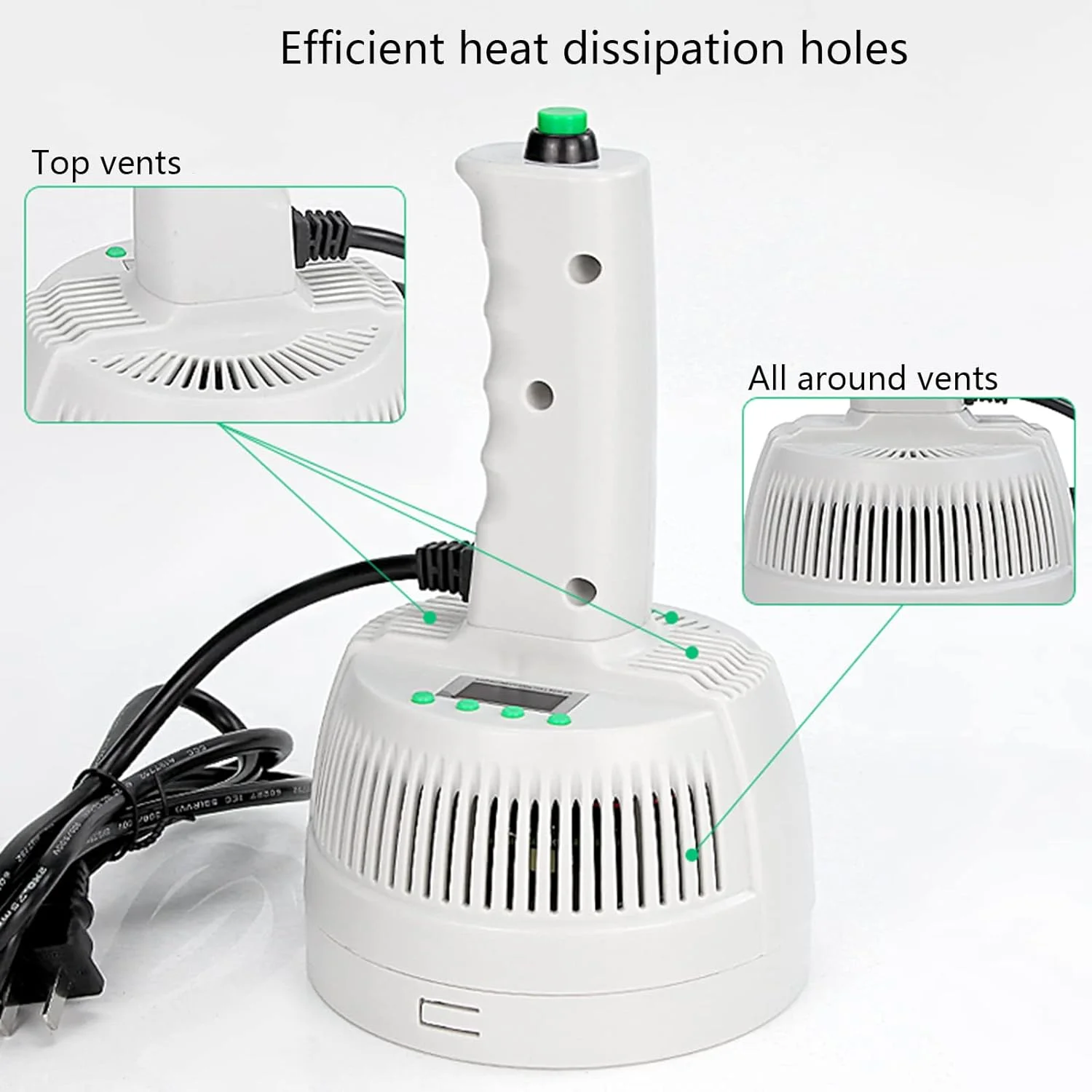 دستگاه سیل القایی دستی GZDcjsc، دستگاه پلمپ درب بطری القایی الکترومغناطیسی، قدرت قابل تنظیم، محدوده پلمپ بزرگتر 20-115 میلی متر، برای بطری های شیشه ای پلاستیکی دستگاه سیل القایی دستی GZDcjsc، دستگاه پلمپ درب بطری القایی الکترومغناطیسی، قدرت قابل تنظیم، محدوده پلمپ بزرگتر 20-115 میلی متر، برای بطری های شیشه ای پلاستیکی