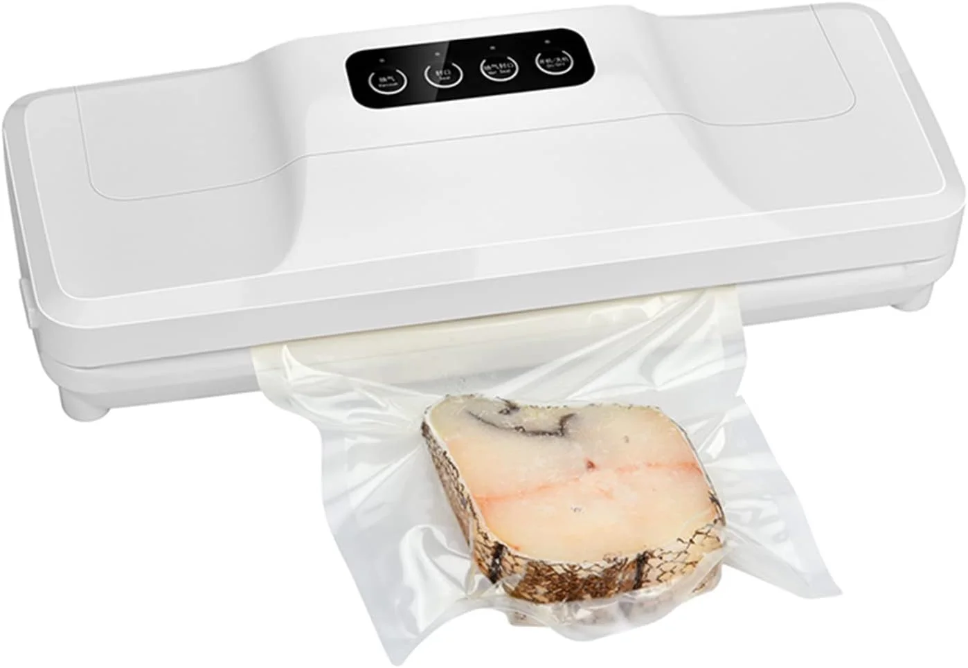 دستگاه وکیوم بسته بندی مواد غذایی اتوماتیک آشپزخانه، سیستم نگهداری مواد غذایی، وکیوم با یک لمس برای نگهداری مواد غذایی خشک و مرطوب، مناسب برای استفاده در کمپینگ و منزل