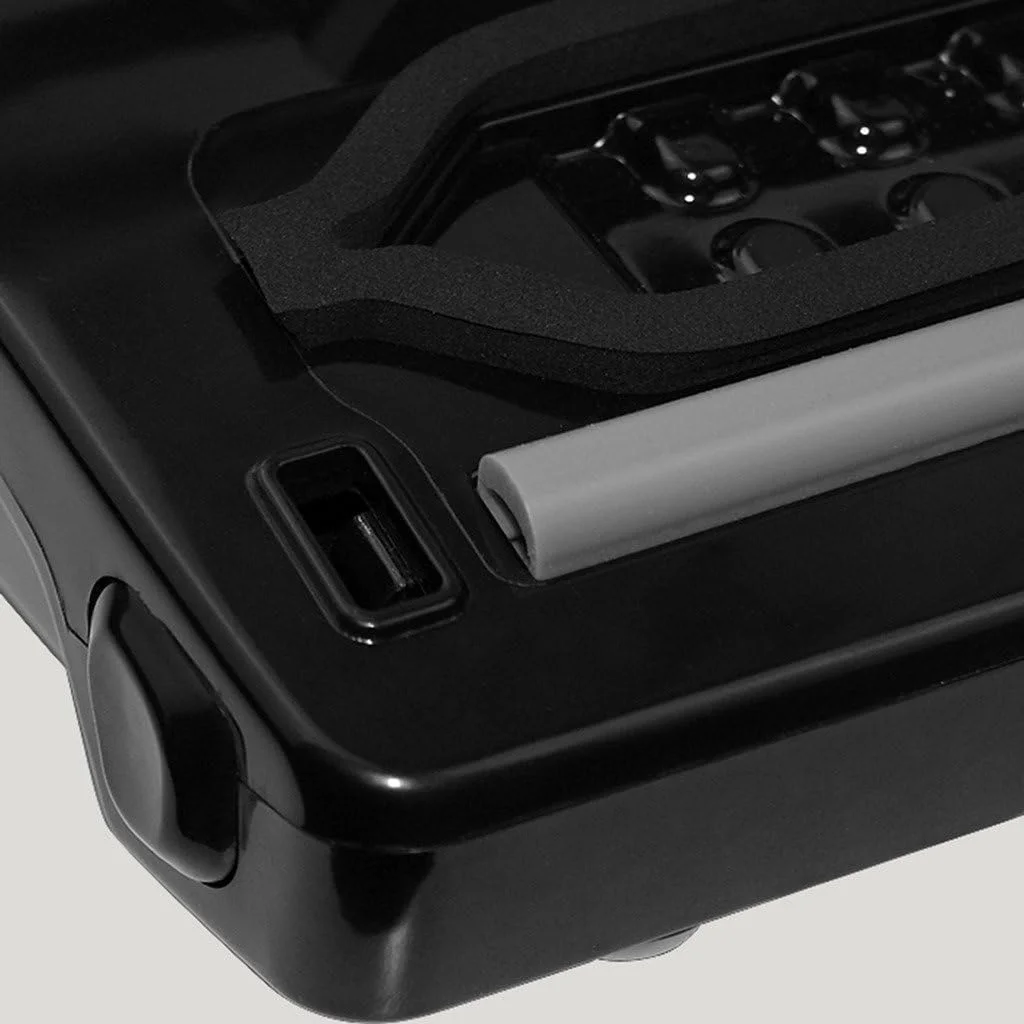 دستگاه بسته بندی و وکیوم مواد غذایی صنعتی GZDtdsd مدل جدید 110 وات با سرعت 20 بسته در دقیقه - مشکی