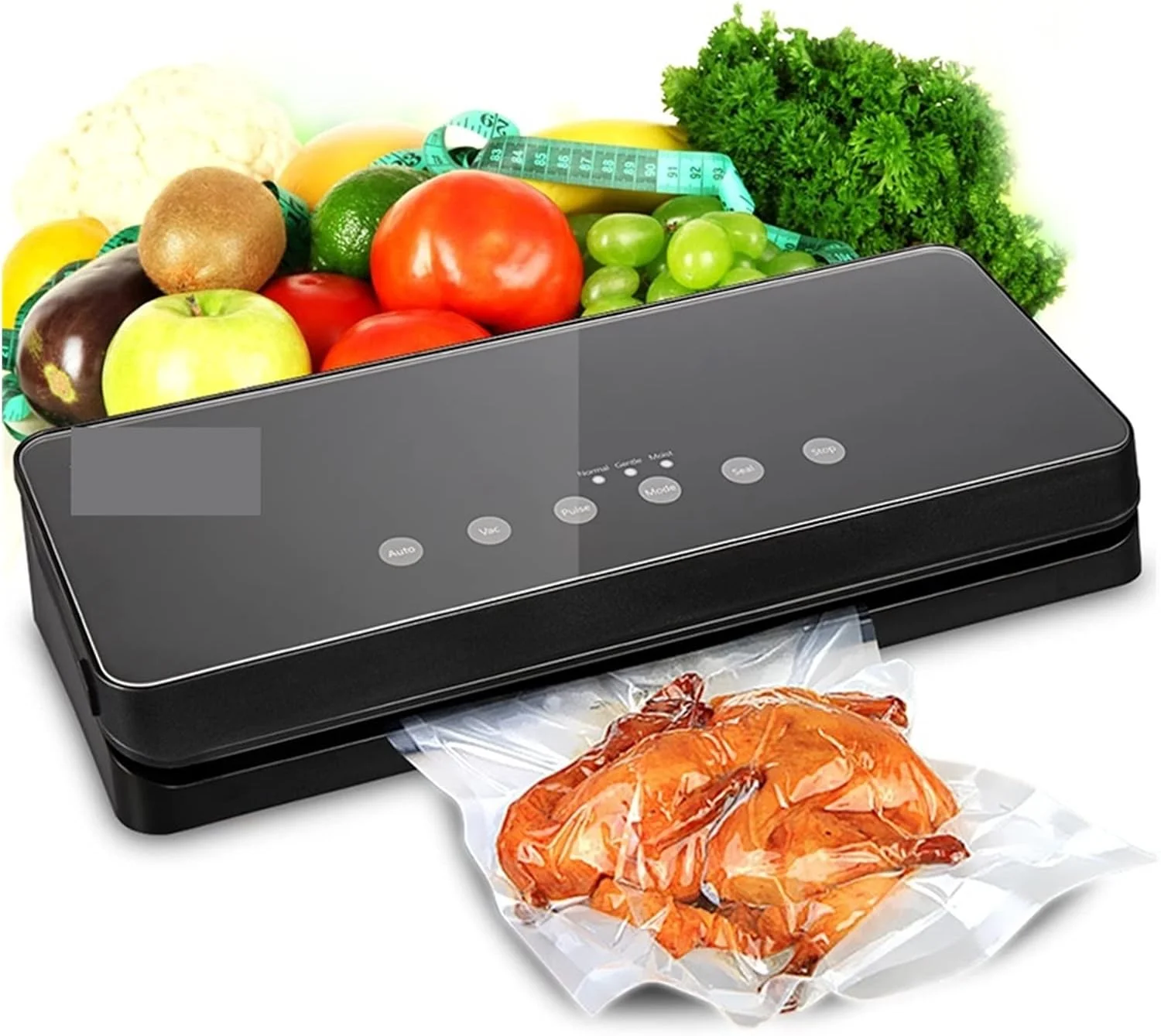 دستگاه بسته بندی وکیوم مواد غذایی به همراه 10 کیسه وکیوم