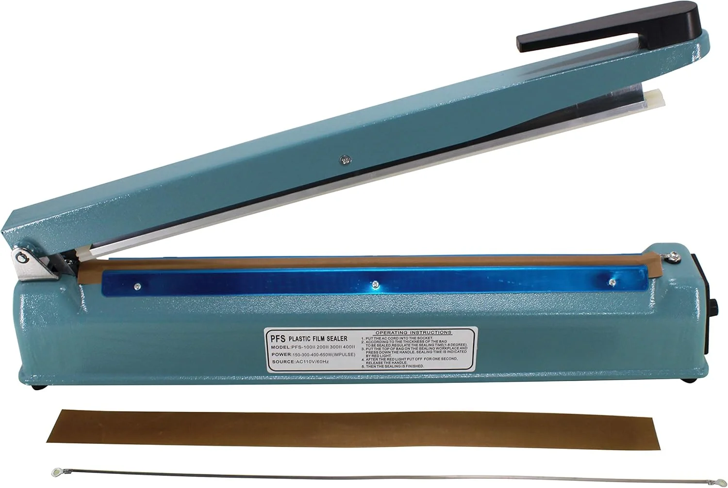 دستگاه پرس حرارتی دستی 400 میلی متری برای پلاستیک و تیوب پلی اتیلن