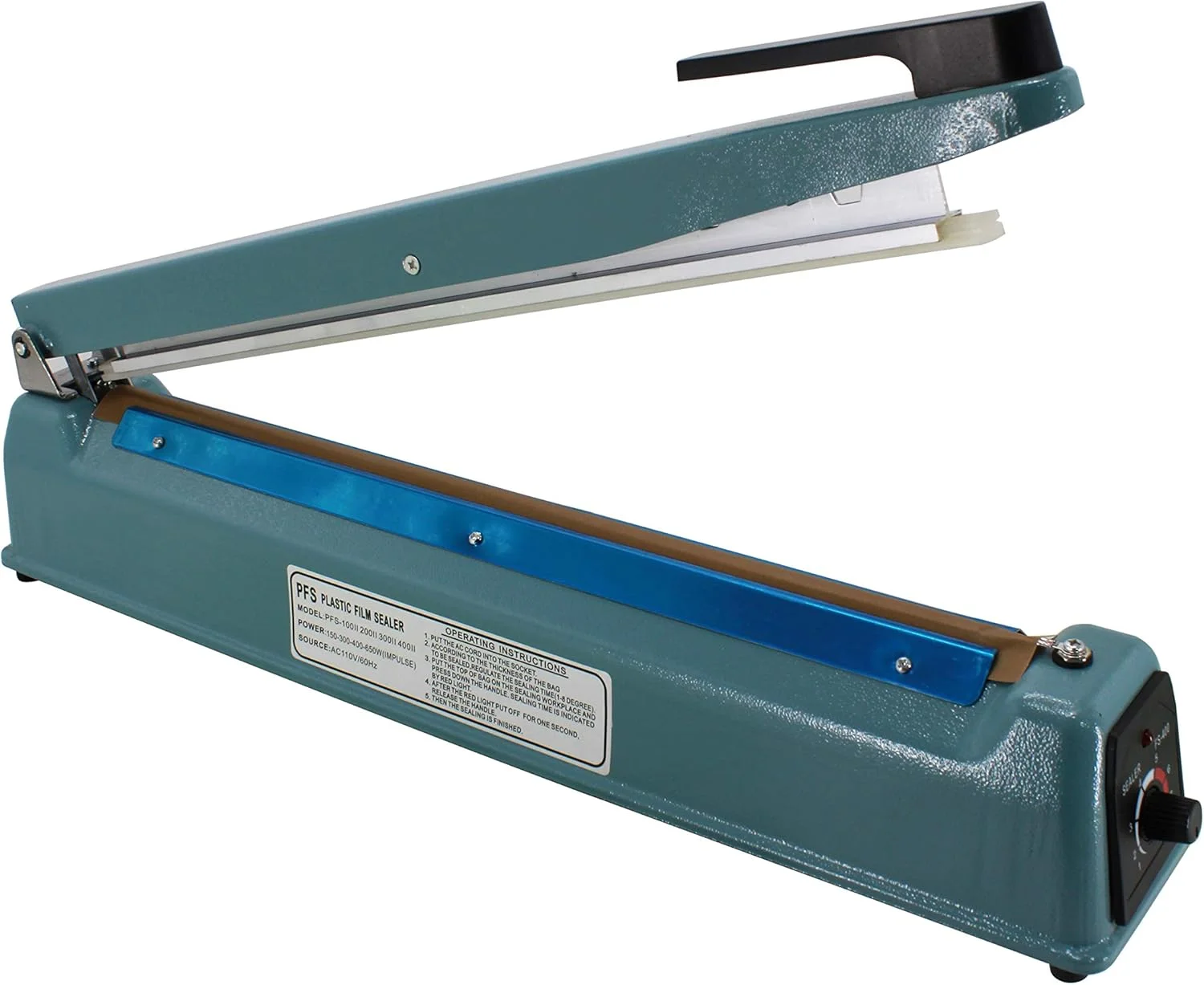 دستگاه پرس حرارتی دستی 400 میلی متری برای پلاستیک و تیوب پلی اتیلن